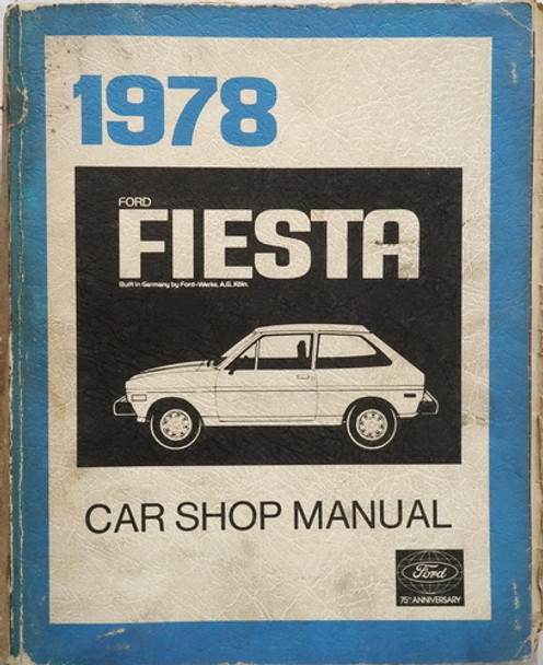 1978 Ford Fiesta Shop Manual
