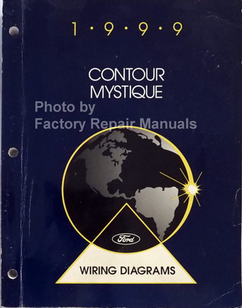 1999 Ford Contour Mercury Mystique Electrical Wiring Diagrams