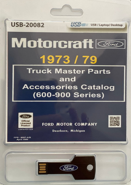 1973-1979 Ford Truck Master Parts and Accessory Catalog (600-900 Series) on USB