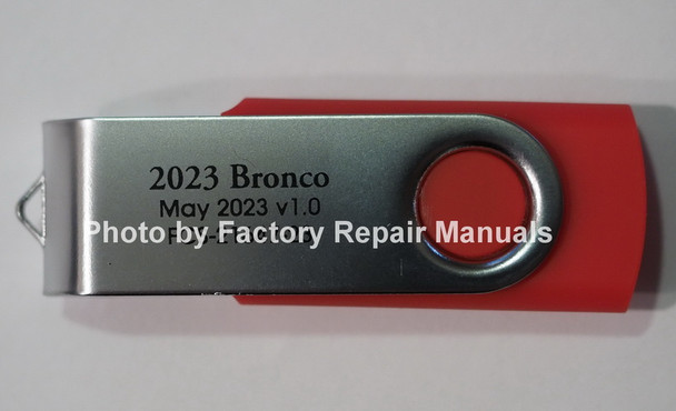 2023 Ford Bronco Service Information Manual