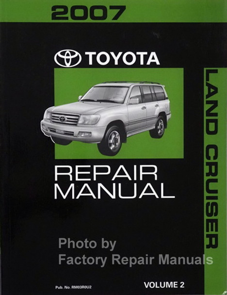 2007 Toyota Land Cruiser Repair Manual Volume 2