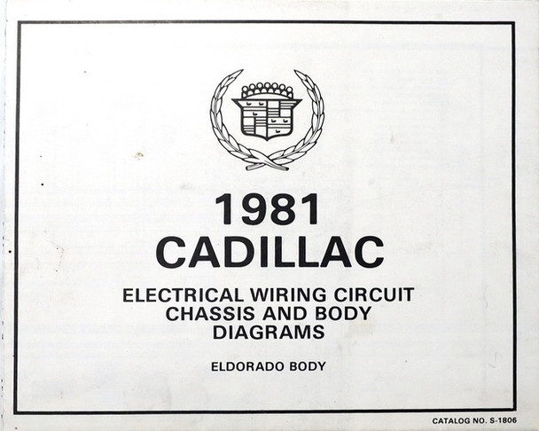1981 Cadillac Eldorado Body Wiring Diagrams