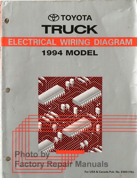 1994 Toyota Pickup Truck Electrical Wiring Diagrams