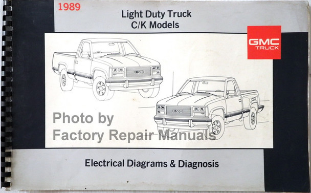 989 GMC Sierra C and K Truck Wiring Diagrams
