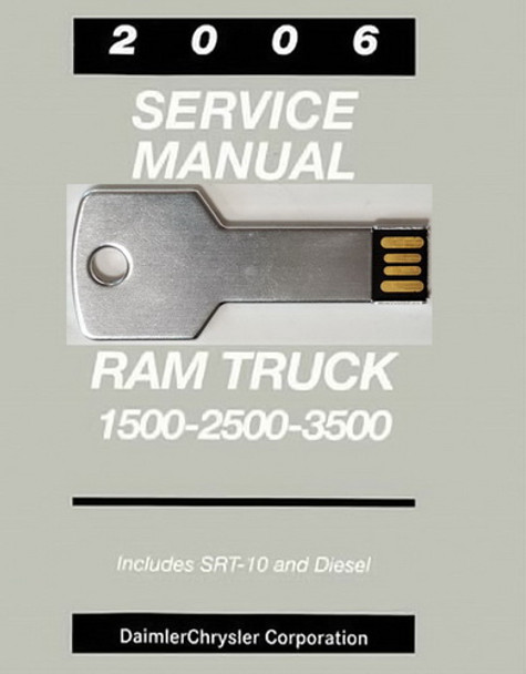 2006 Dodge Ram Truck 1500 2500 3500 Service Manual