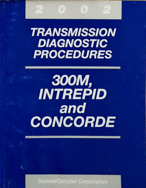 2002 Concorde 300M LHS Intrepid Transmission Diagnostic Procedures