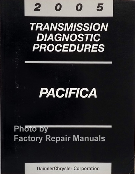 2005 Chrysler Pacifica Transmission Diagnostic Troubleshooting Procedures