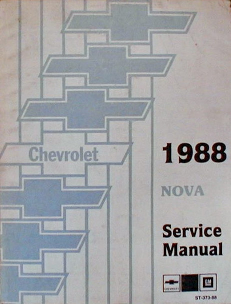 1688 Chevrolet Nova Shop Manual