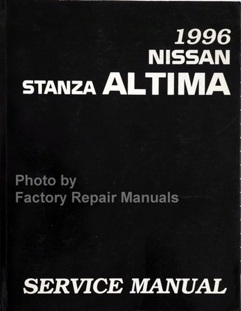 1996 Nissan Altima Service Manual