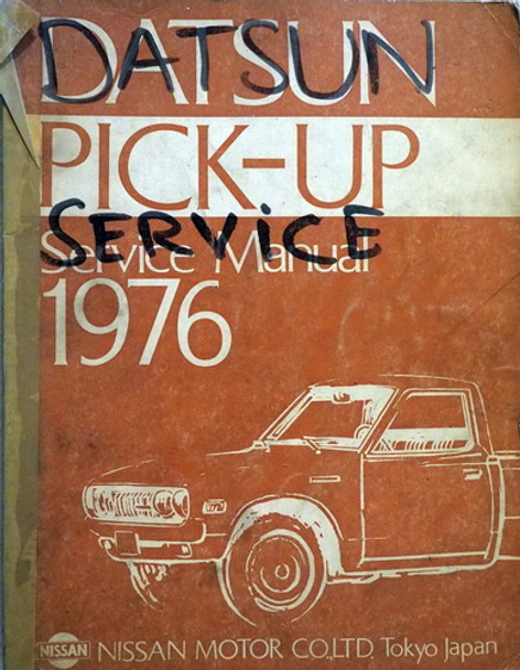 1976 Datsun Pickup Service Manual