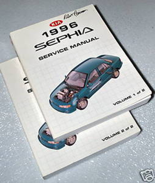 1996 Kia Sephia Service Manual Volume 1, 2