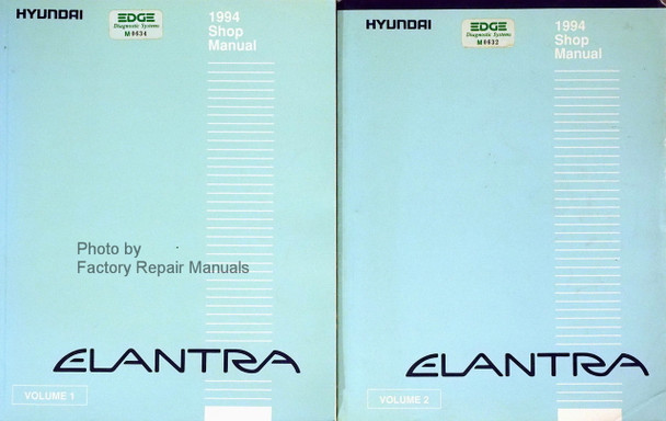 1994 Hyundai Elantra Shop Manuals