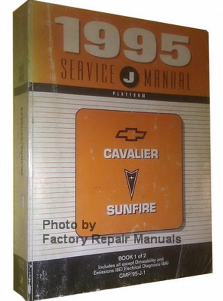 1995 Chevrolet Cavalier Pontiac Sunfire Service Manual Volume 1
