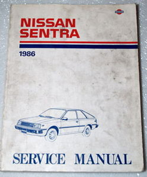 1986 Nissan Sentra Service Manual