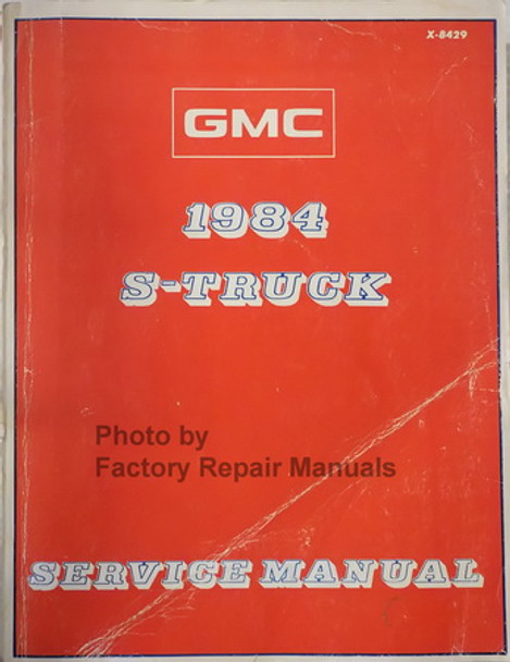 1984 GMC S-Truck Service Manual 