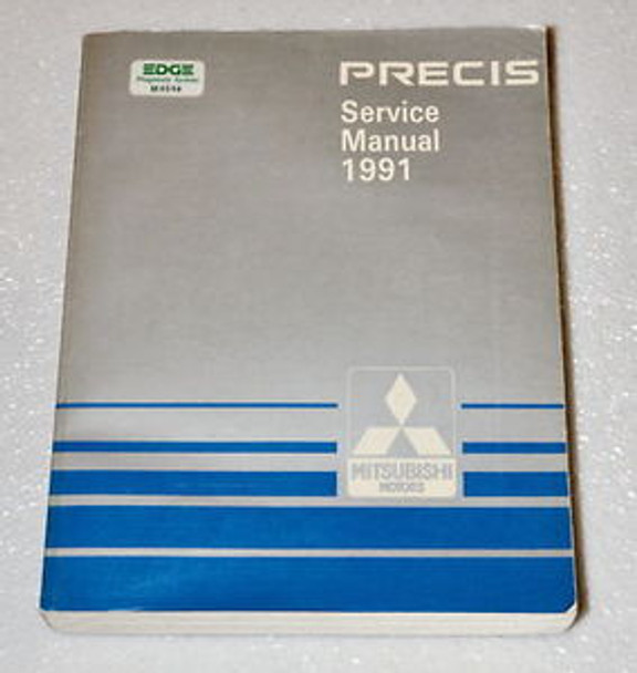 1991 Mitsubishi Precis Service Manual