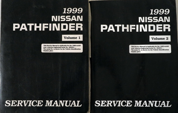 1999 Nissan Pathfinder Service Manual Volume 1 and 2