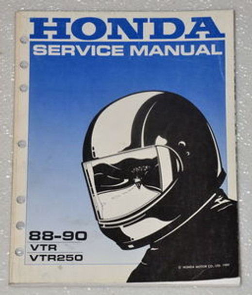 1988 1989 1990 HONDA VTR250 INTERCEPTOR 250 Factory Shop Service Repair Manual