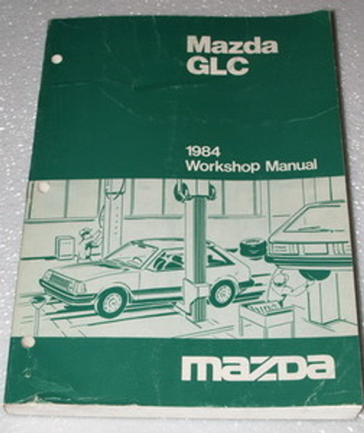 1984 Mazda GLC Factory Service Manual Original Shop Repair