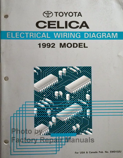 1992 Toyota Celica Electrical Wiring Diagrams