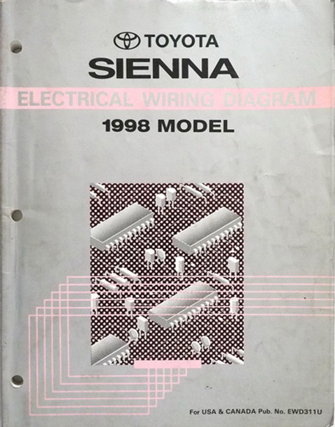 1998 Toyota Sienna Electrical Wiring Diagrams