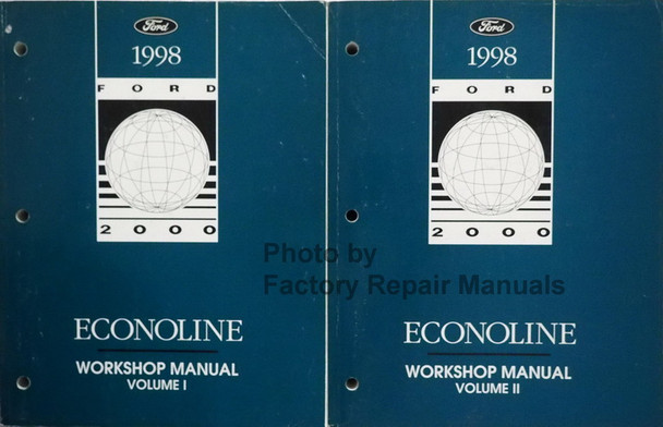 1998 Ford Econoline Workshop Manual Volume 1, 2