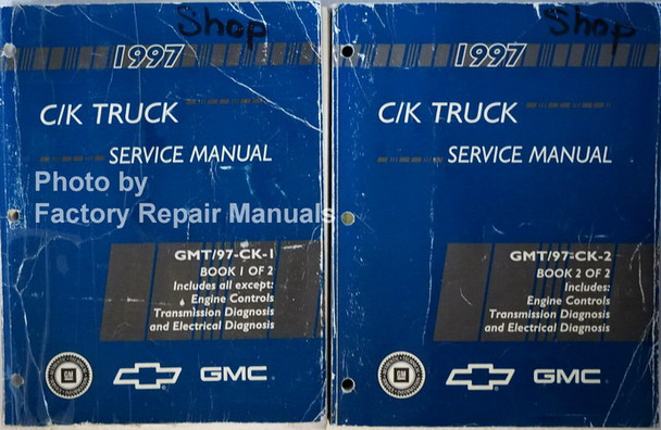 1997 C/K Truck Service Manual Chevrolet GMC Volume 1, 2