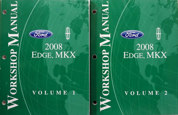 Ford Lincoln 2008 Edge, MKX Workshop Manual Volume 1, 2