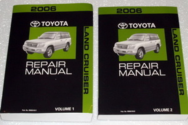 2006 Toyota Land Cruiser Repair Manual Volume 1, 2