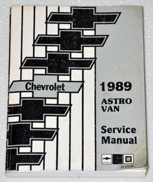 1989 Chevrolet Astro Van Factory Service Manual - Original Shop Repair