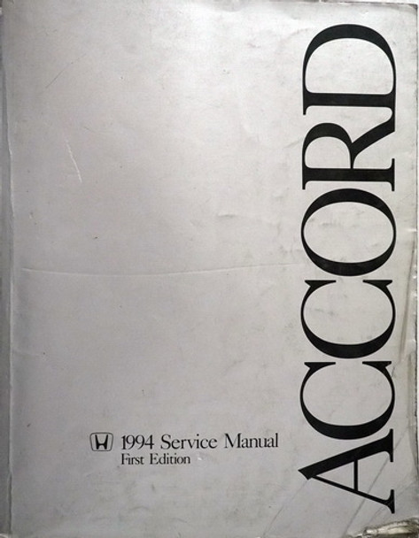 1994 Honda Accord Service Manual 