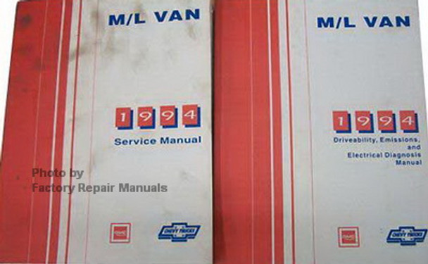 1994 Chevy Astro Van GMC Safari Service Manual Volume 1, 2