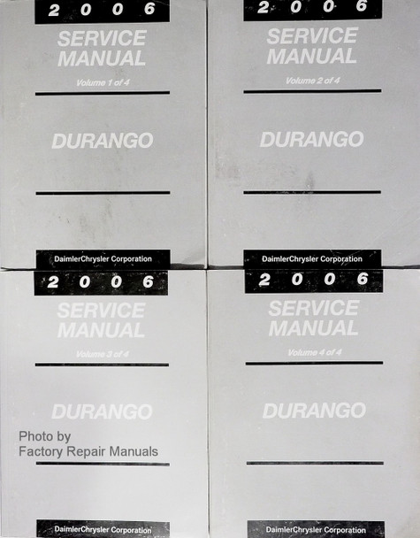 2006 Dodge Durango Factory Service Manuals