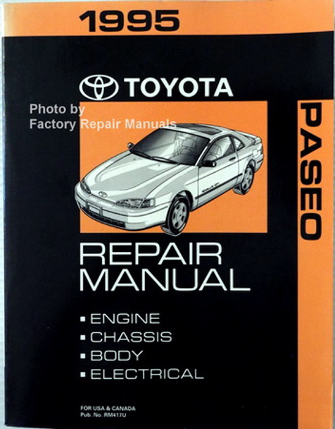 1995 Toyota Paseo Repair Manual
