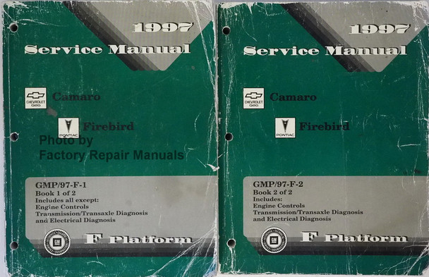 1997 Service Manual Chevrolet Camaro Pontiac Firebird Volume 1 and 2