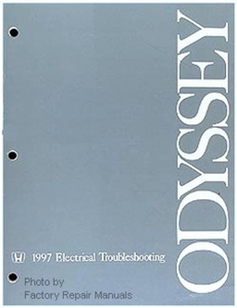 1997 Honda Odyssey Factory Electrical Troubleshooting Manual