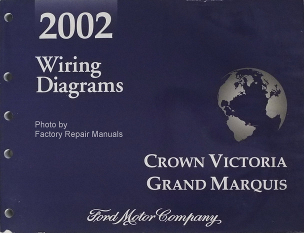 2002 Ford Crown Victoria Mercury Grand Marquis Wiring Diagrams 
