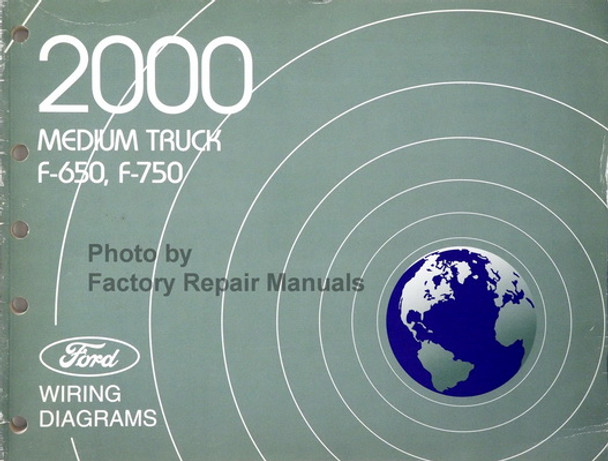 2000 Medium Truck F-650 F-750 Ford Wiring Diagrams