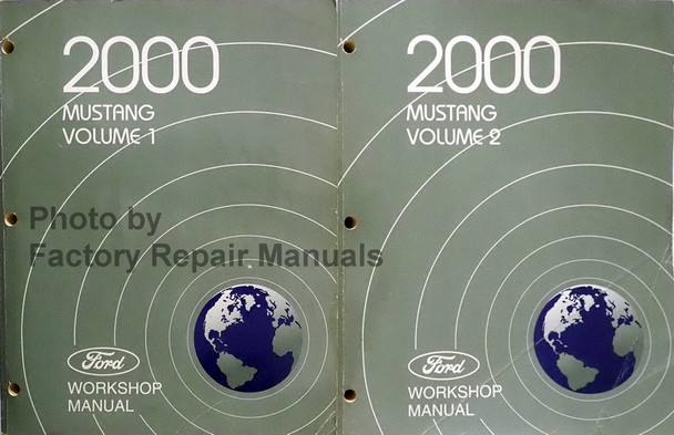 2000 Mustang Ford Workshop Manual Volume 1 and 2