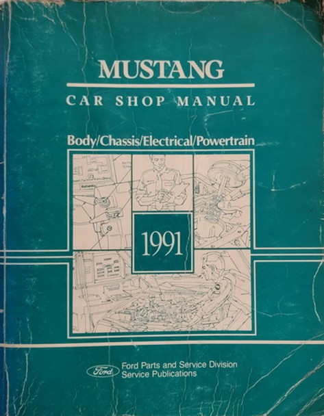 1991 Ford Mustang Shop Manual 