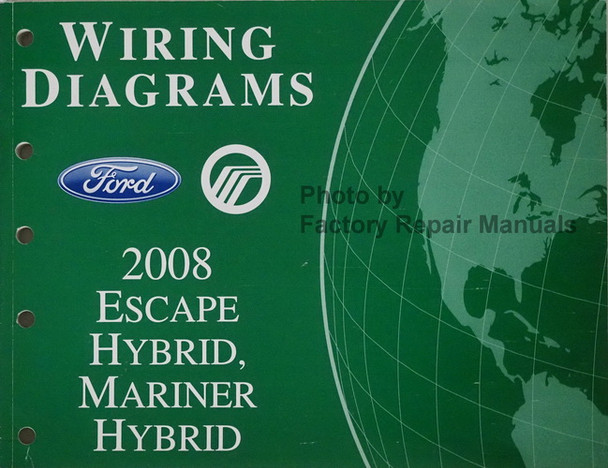 2008 Ford Escape Hybrid, Mercury  Mariner Hybrid Wiring Diagrams