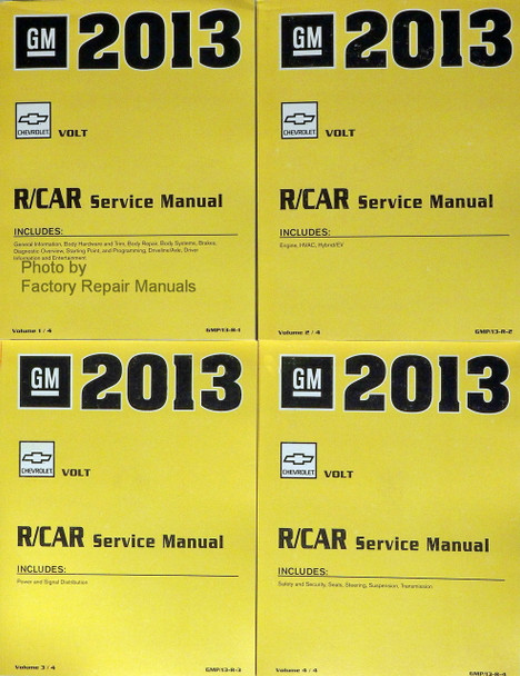 2013 Chevy Volt Service Manuals GM RN Platform