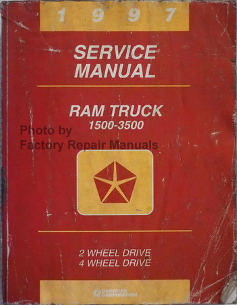 1997 Service Manual Ram Truck 1500-3500