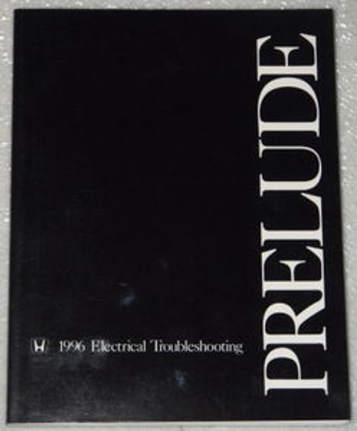 1996 Honda Prelude Electrical Troubleshooting Manual 