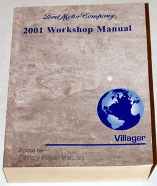 2001 Mercury Villager Workshop Manual 