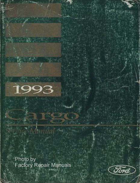 1993 Ford Cargo Service Manual