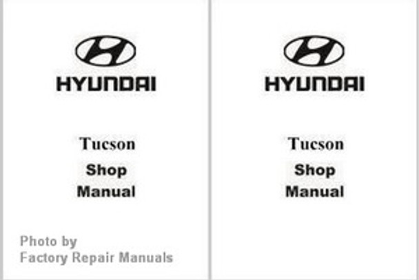 2006 Hyundai Tucson Factory Shop Manual Set - New Factory Reprint
