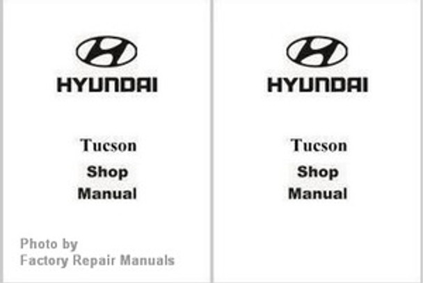 2008 Hyundai Tucson Factory Shop Manual Set - New Factory Reprint