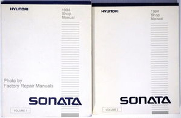 1994 Hyundai Sonata Shop Manual Volume 1, 2
