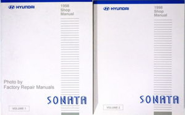 1998 Hyundai Sonata Shop Manual Volume 1, 2